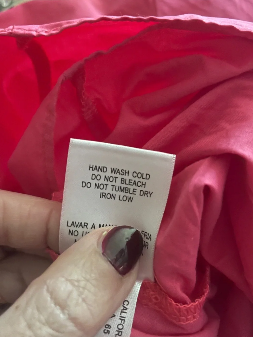 Hyacinth House Fuchsia Leigh Puff Sleeve Blouse S EUC